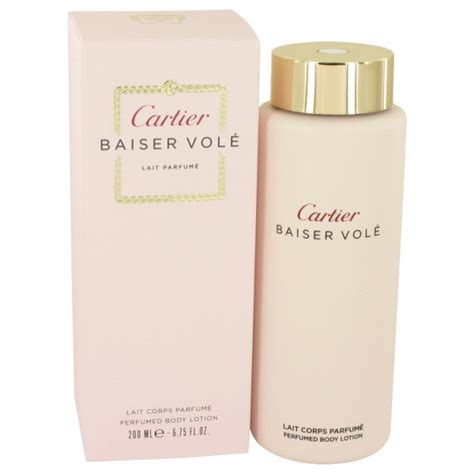 cartier baiser volé lait corps parfumé|cartier baiser vole 100ml.